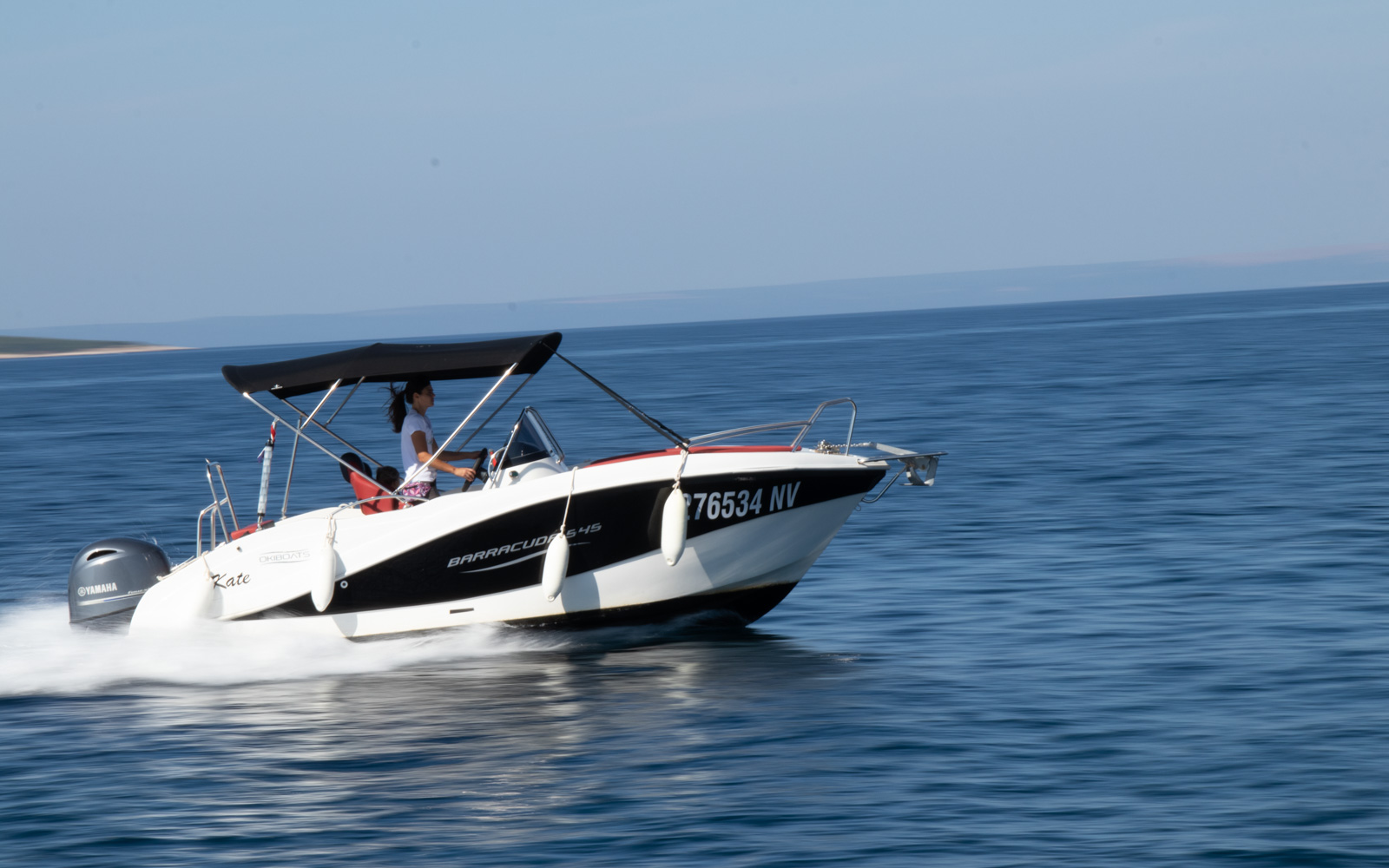 Baracuda 545 rent a boat Pag view 5